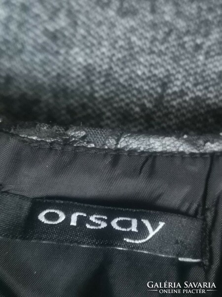 Orsay 36-38-as antracit színű tubusruha