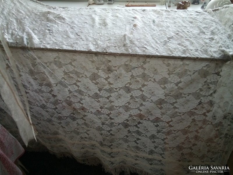 Old lace bedspread