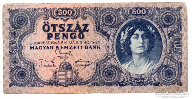 500    Pengő    1945