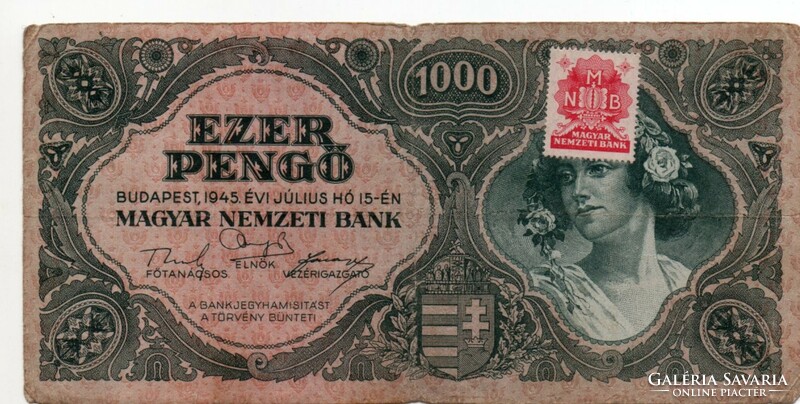1.000    Pengő    1945
