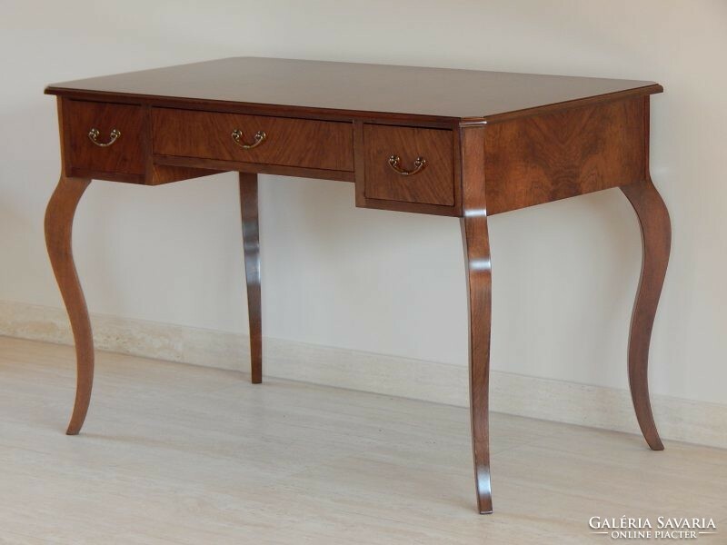 Biedermeier desk with cabriole legs [a - 12]
