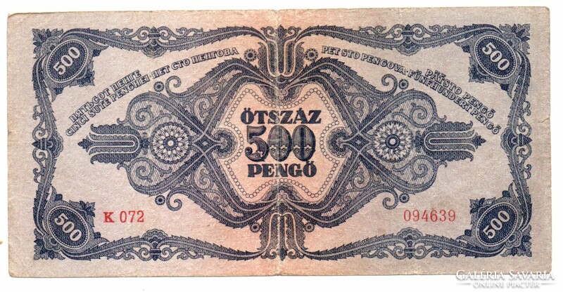 500 Pengő 1945