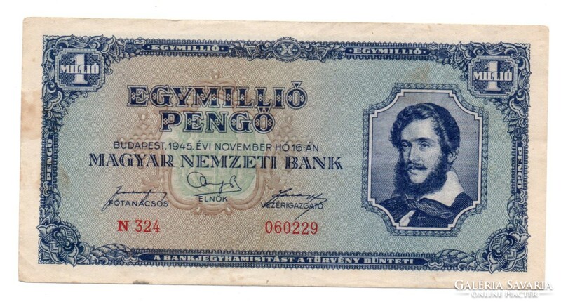 1,000,000 Pengő 1945