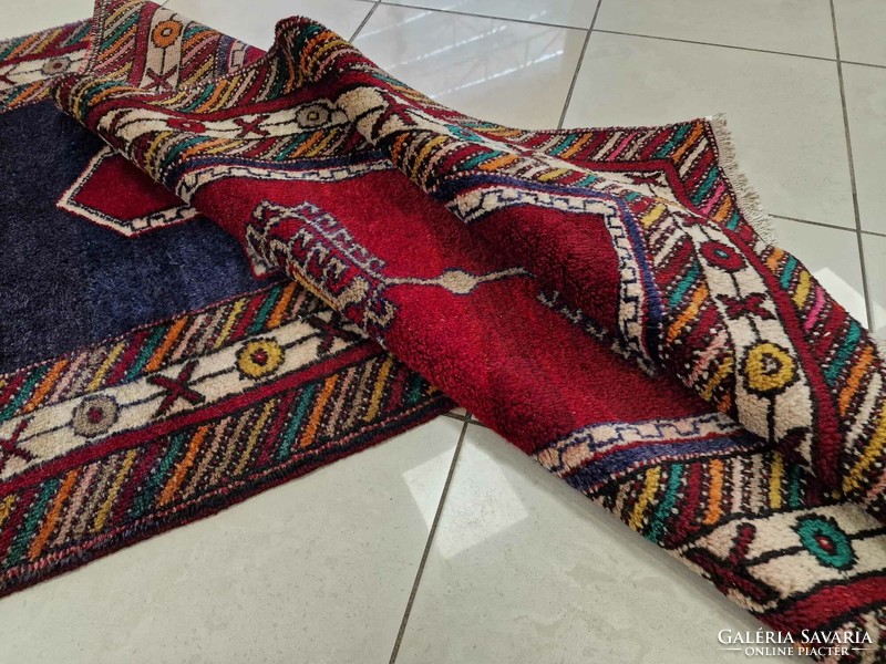 Szép100x200 kézi csomózású gyapjú perzsa szőnyeg, faliszőnyeg  BFZ621
