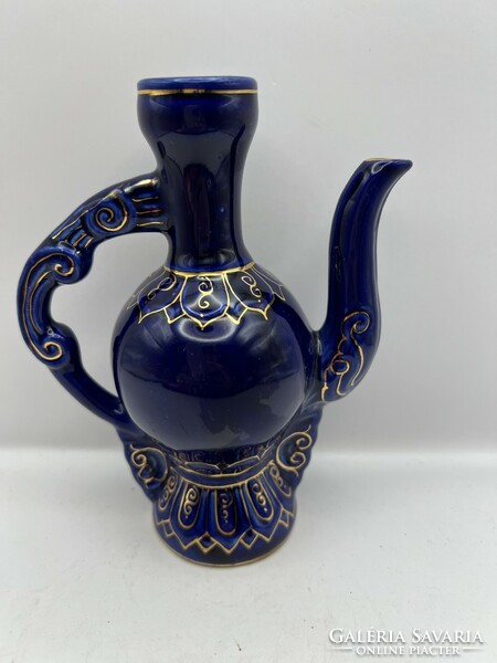 Small ceramic jug, 15 cm in size, flawless work.5059