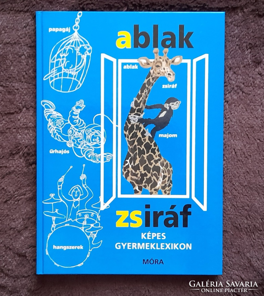 Window - giraffe - picture children's dictionary - Tamás Széskó and Ágnes Széskó