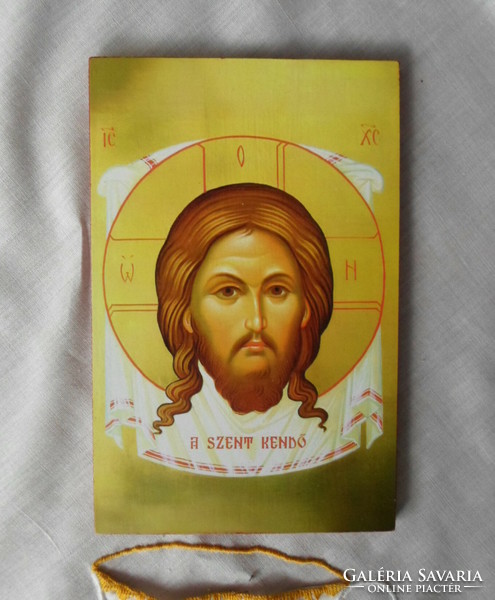 Jesus icon - the holy cloth (modern)