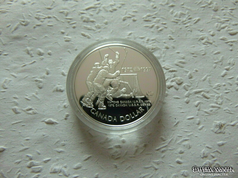 Kanada 1 dollár 1997 PP 925 ös ezüst 25.17 gramm  Zárt kapszulában