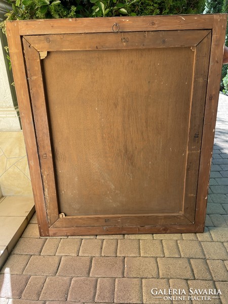 PAPP EMIL:HATALMAS CSODÁLATOS FESTMÉNYE   136x116cm!!!