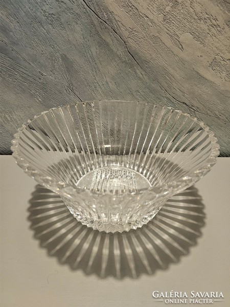 Lead crystal bowl