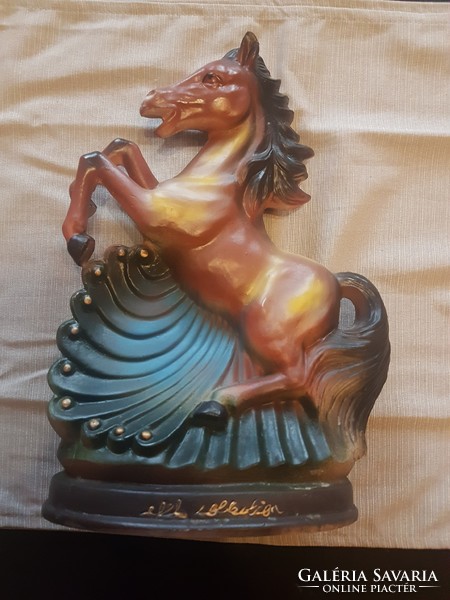 Ceramic horse figure 32 cm high, perfect condition