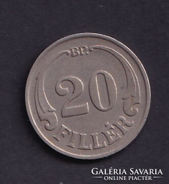 20 Filér 1938 bp.
