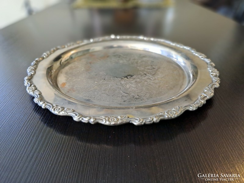Silver-plated tray 27 cm