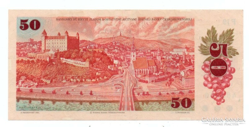 50 Korona 1987 Czechoslovakia