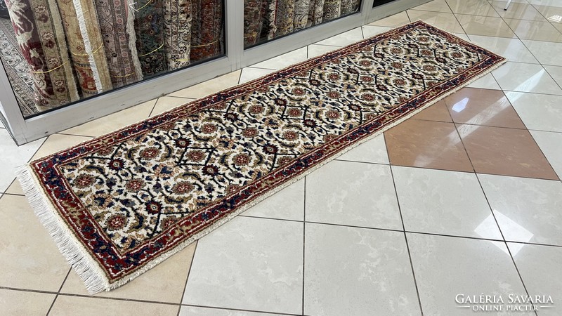 3578 Hindu Herati hand-knotted wool Persian rug 78x285cm free courier