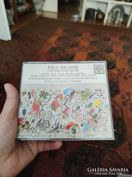 Paul Sacher komolyzenei CD ritkaság  3 db