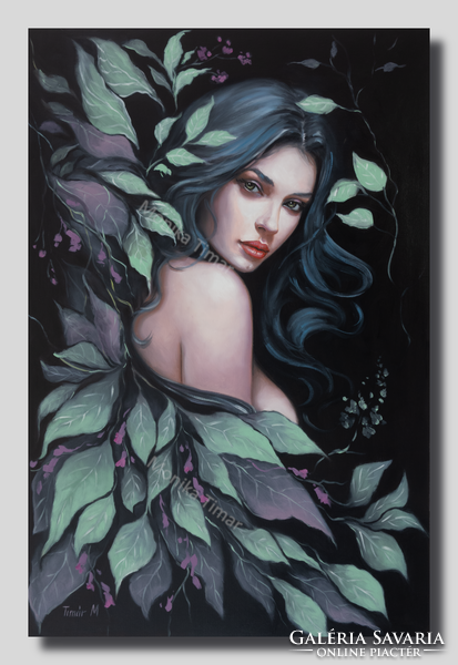 Oil painting - black forest - 60cmx40cm