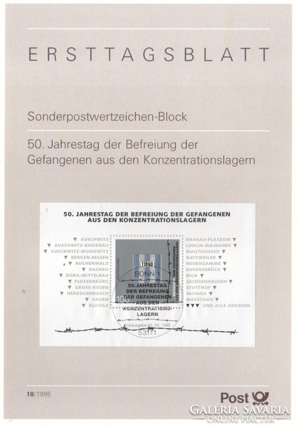 ETB 0087 Bundes Block 32 ETB 18-1995     1,80 Euró