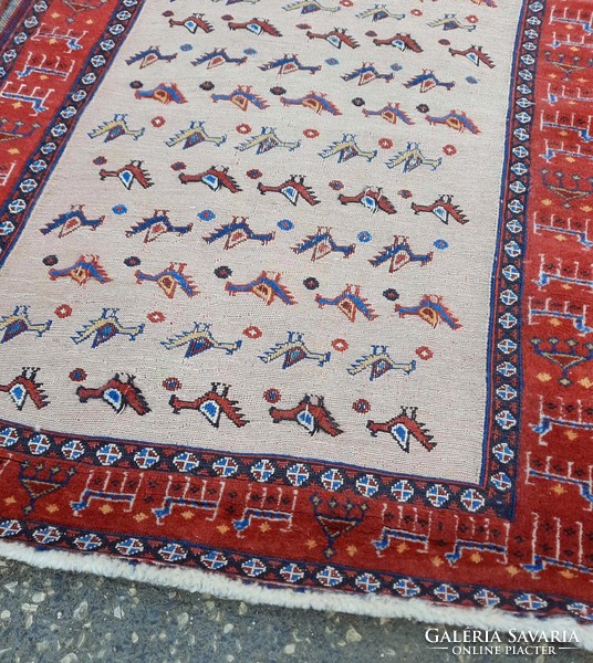 Iráni , szumák , kilim szőnyeg 90 x 260 cm