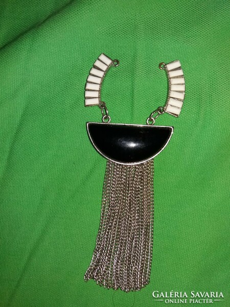Beautiful metal fire enamel egyptian style necklace pendant jewelry as shown