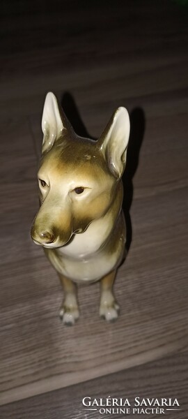 Royal dux porcelain German shepherd 21cm