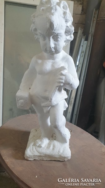 Putto stone sculpture, for apartment or garden.