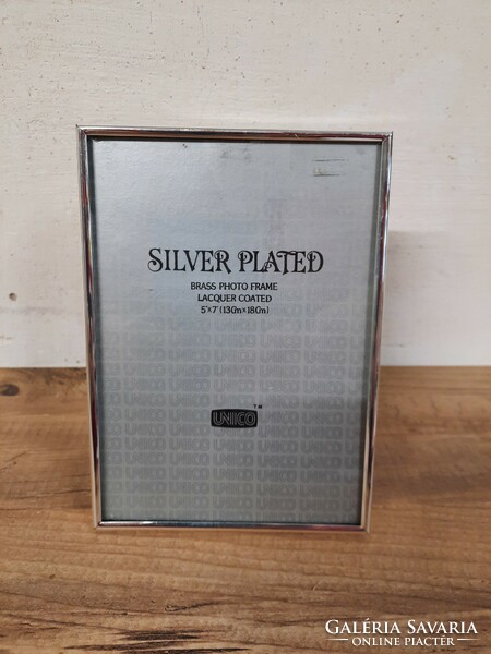 Silver-plated photo holder 13 x 18 cm