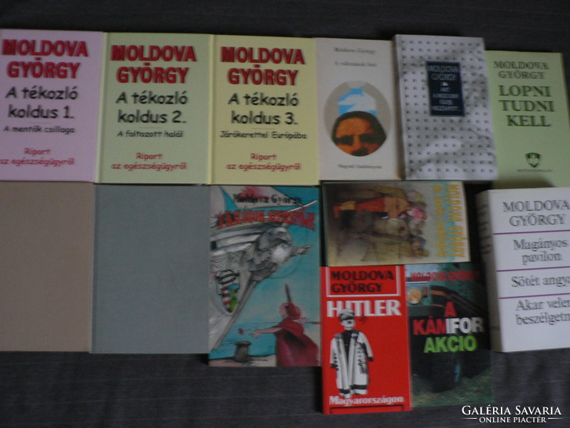 Moldova György 13 db kötete egyben