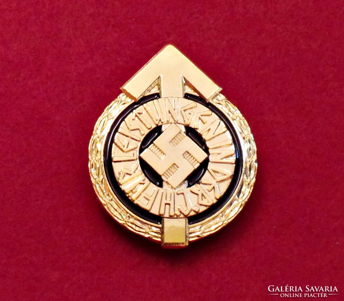 Hitlerjugend leader's/commander's sports badge - repro medal