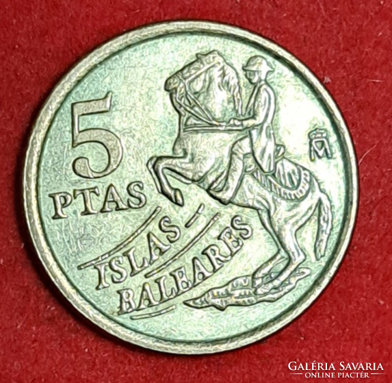 Spain 5 pesetas (412)