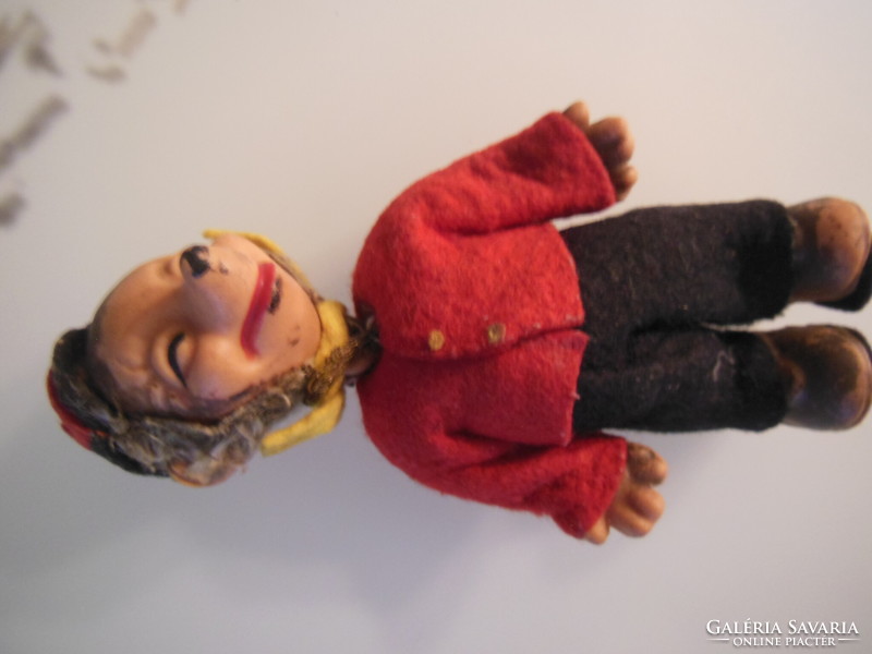 STEIFF - ALKUKÉPES -  MECKI BOY - SÜNBABA - 13 x 7 cm -  EBAYON SEM KAPHATÓ