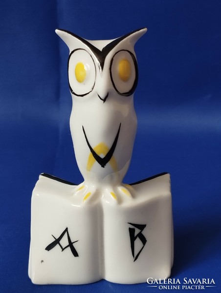 Drasche porcelain owl