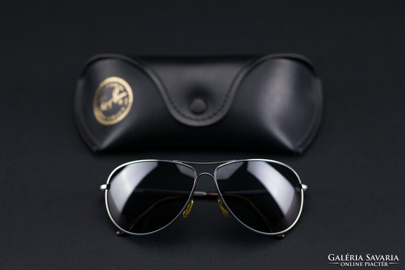 Polaroid men's sunglasses, with ray ban case, original!