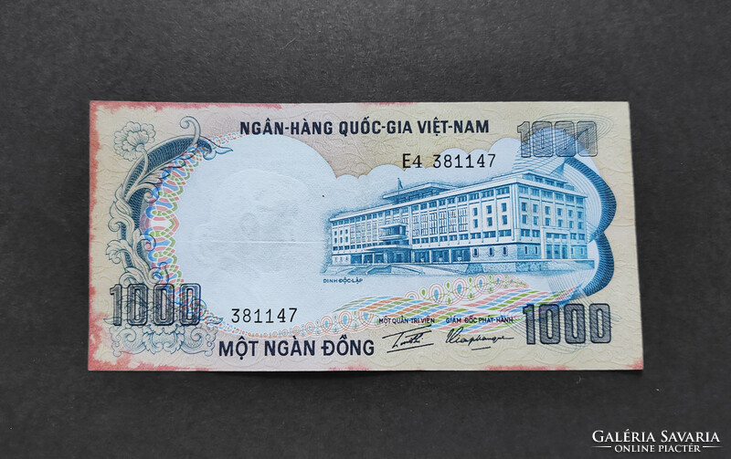 Vietnam 1000 dong 1972