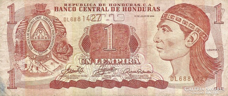 1 Lempira 2006 Honduran