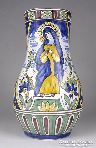 1R413 Mária decorative ceramic goblet with Haban motif 20 cm