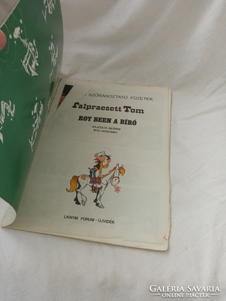 Talpraesett Tom: Roy Been a bíró - Képregény Retro  újvidéki kiadás
