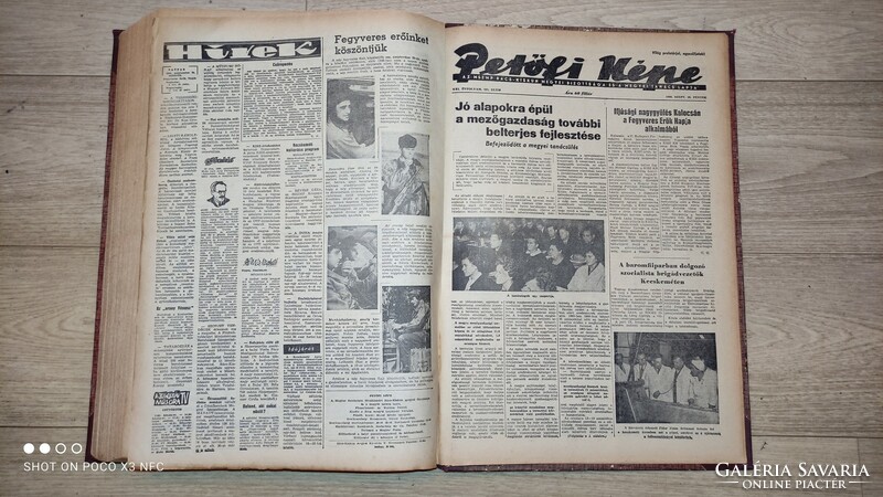Petőfi Népe Újság egybekötve 1966