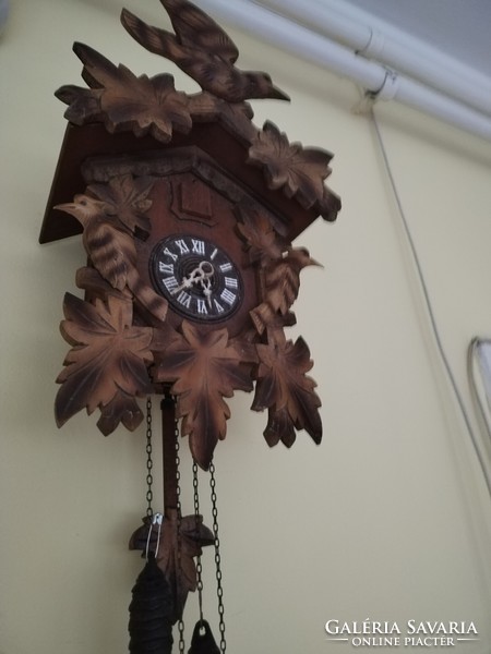 Original German cuckoo wall clock.