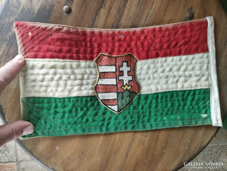 Régi Tildy címeres Magyar zászló