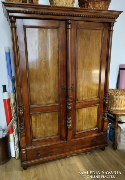 Antique pewter cabinet in good condition