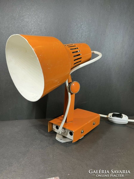 Electrometal retro orange wall lamp