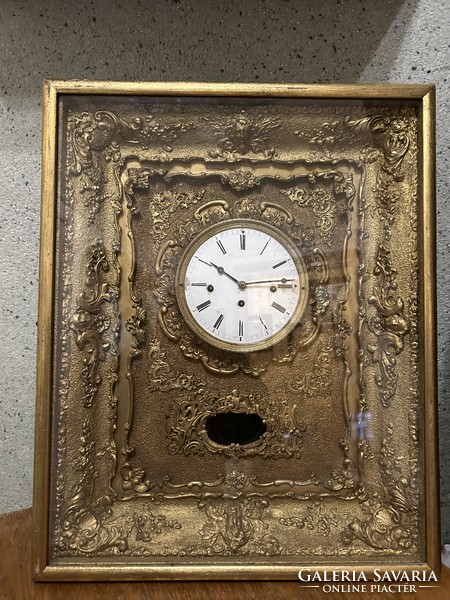 Biedermeier frame clock wall clock