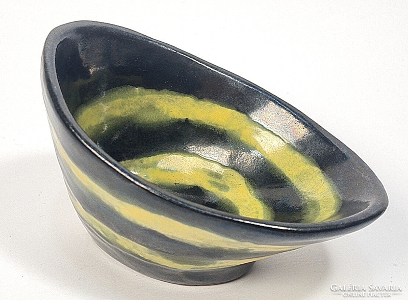 Retro industrial art ceramic bowl