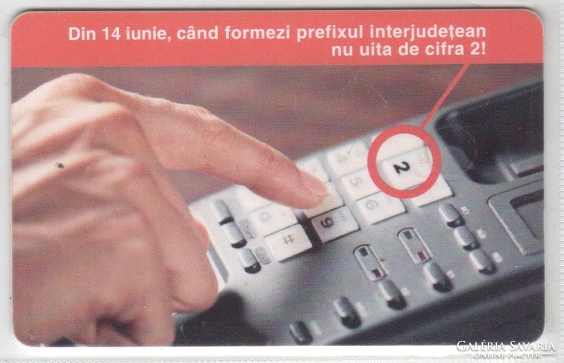 Külföldi telefonkártya 0171 (Román)