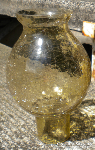 Kraklé fátyol üveg lámpa búra petroleum, csillár, falikar, asztali