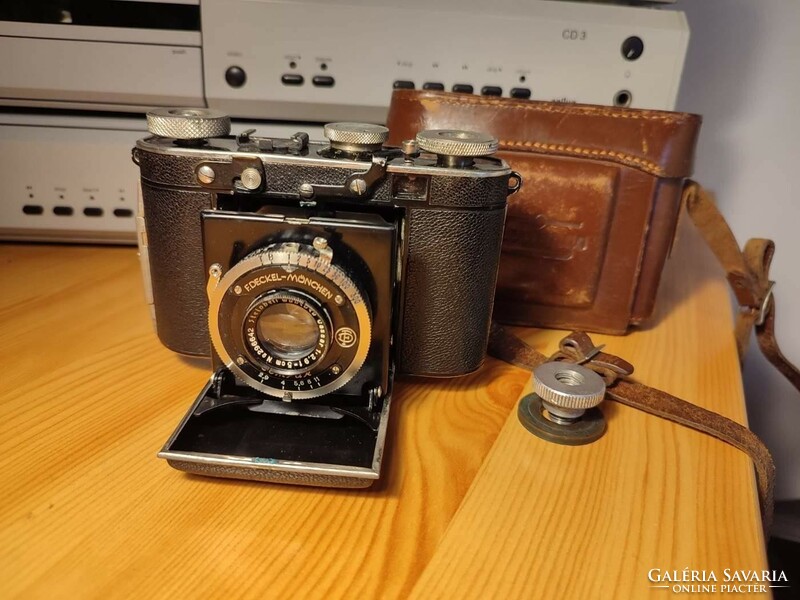 Tömeggyártás előtti 1935 CERTO DOLLINA BASE MODEL SN:1103 STEINHEIL CASSAR F2.9 5CM fényképezőgép