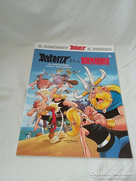 Asterix és a normannok - Asterix 9. rész - Képregény - olvasatlan, hibátlan példány!!! EGMONT KIADÓ
