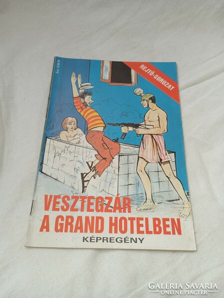 Mystery series No. 17 - Lost lock in the grand hotel - comic book - retro comic book