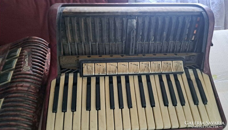 Antique weltmeister tango accordion for parts, for renovation